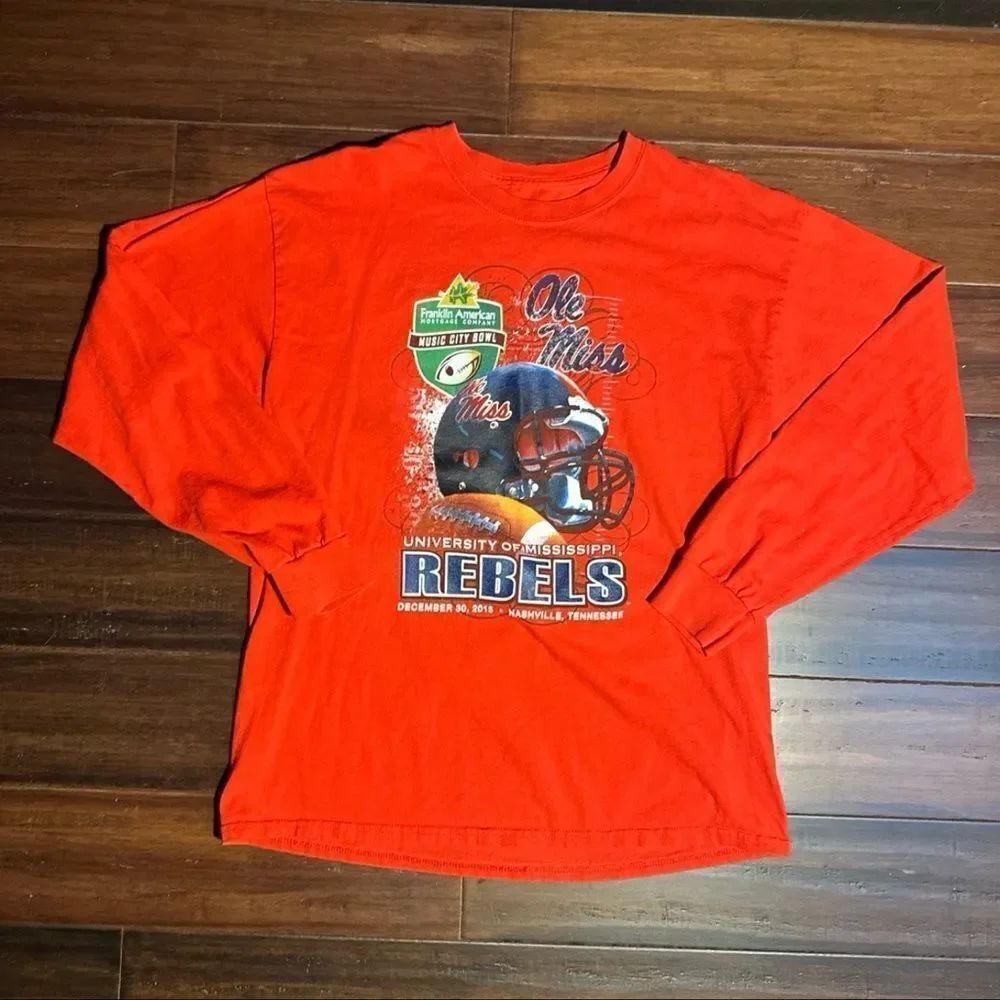 2013 Ole Miss Music Bowl Long Sleeve T-Shirt